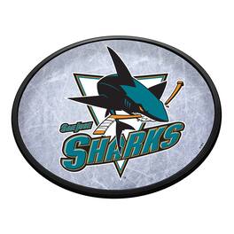 The Fan-Brand - San Jose Sharks 18'' x 14'' Team Slimline Illuminated Wall Sign - Multicolor