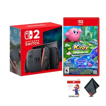 Bundle Switch 2 System, Nintendo Kirby and the Forgotten Land Bundle Switch 2 System, Nintendo Kirby and the Forgotten Land