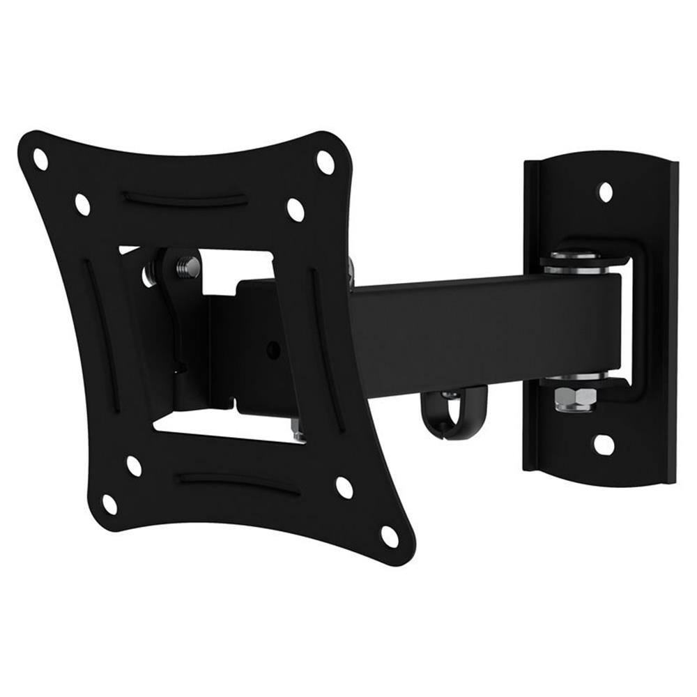 Angle. AVF - Extendable Tilt and Turn Monitor Wall Mount for 13" to 27" Screens - Black.