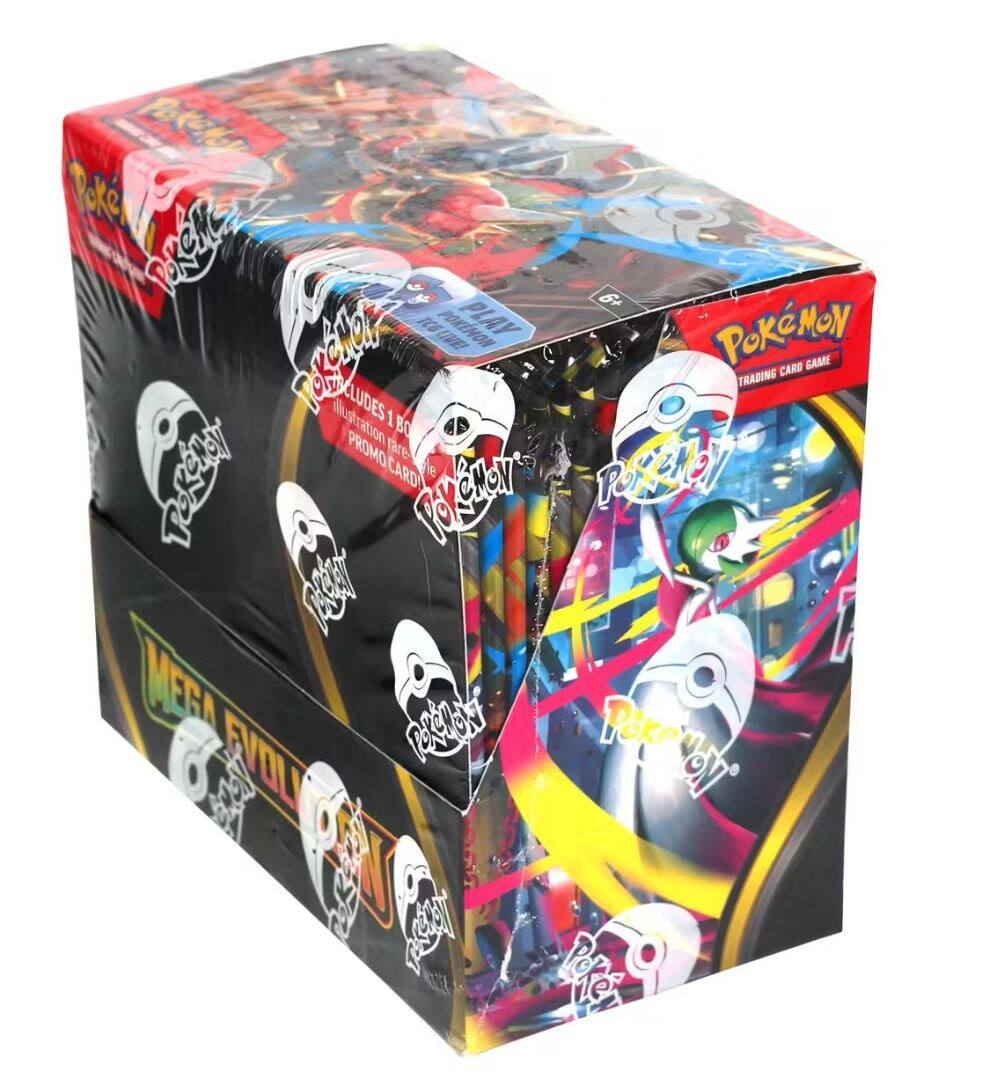 Pokémon Trading Card Game  
Mega Evolution  
Includes 1 B0 Illustration Rare Promo Card  
Pokémon  
Pokémon