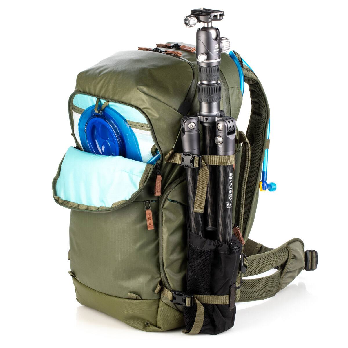Alt View 4. Shimoda - Shimoda Explore V2 35 Liter Adventure Backpack Starter Kit, Army Green.