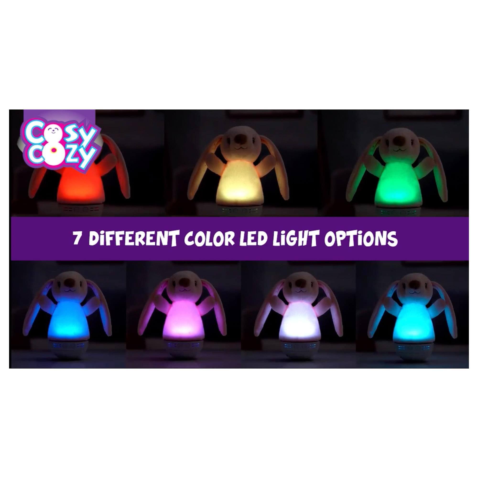 Cosy Cozy  
7 Different Color LED Light Options