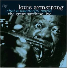 Louis Armstrong - What A Wonderful World / The Great Satchmo Live - VINYL LP