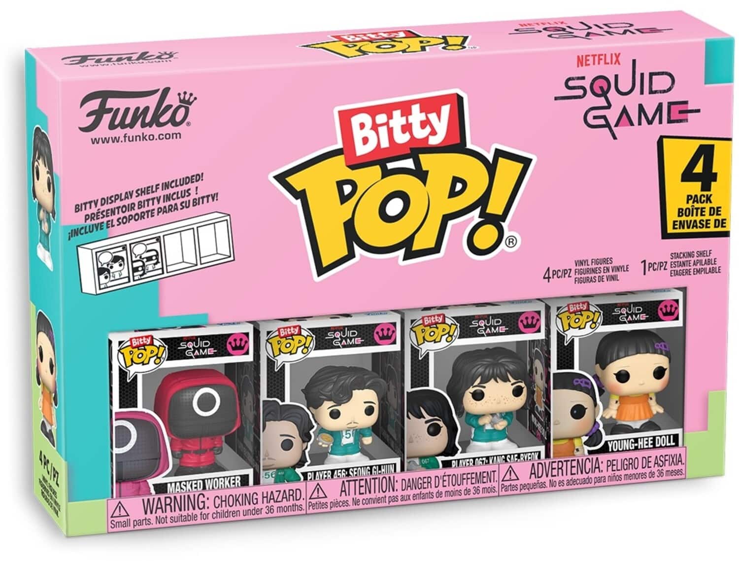 Funko Bitty POP!: Netflix - Red Guard 4-Pack - COLLECTABLES - Multicolor