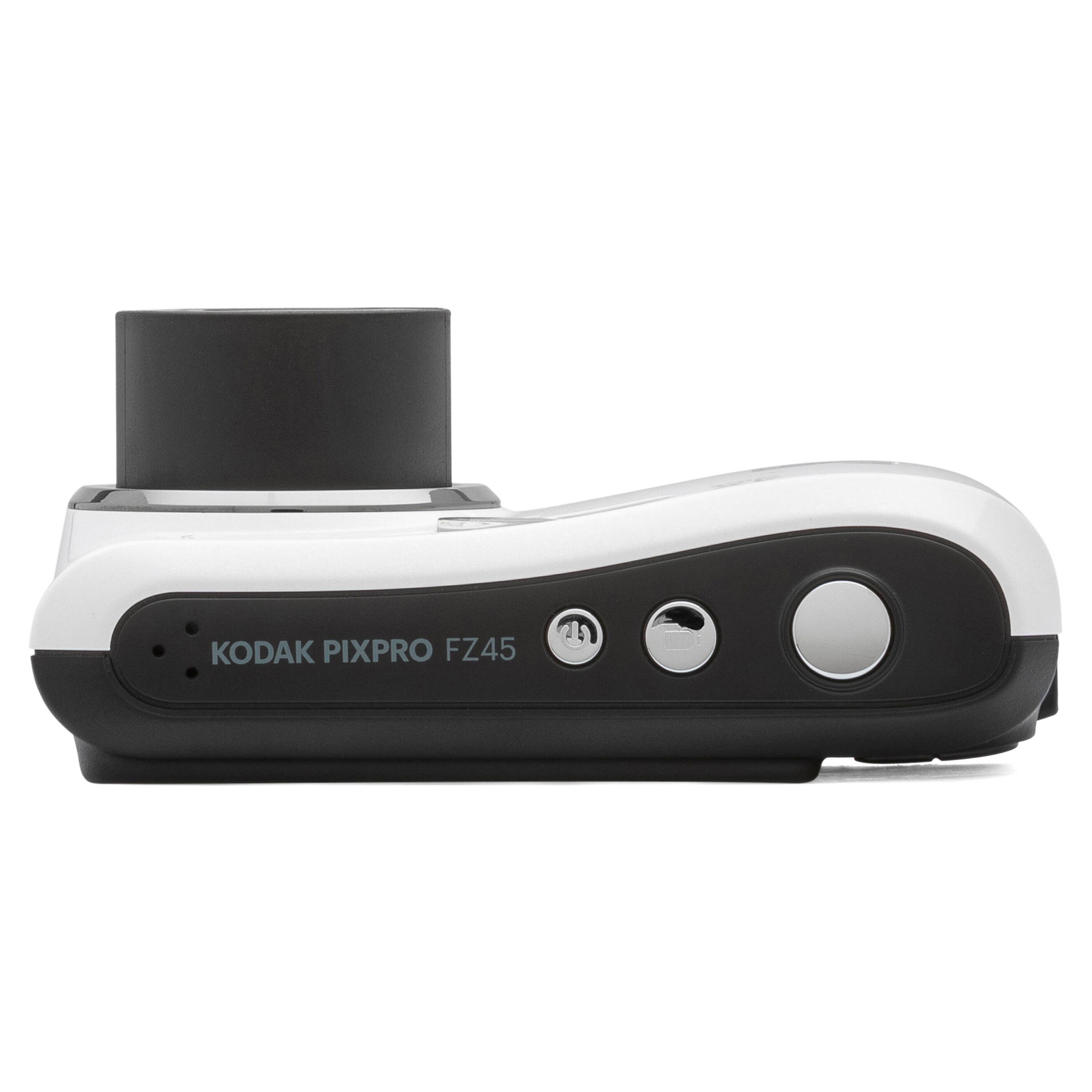 Alt View 1. Kodak - PIXPRO FZ45 16.4 Megapixel Compact Camera - White.