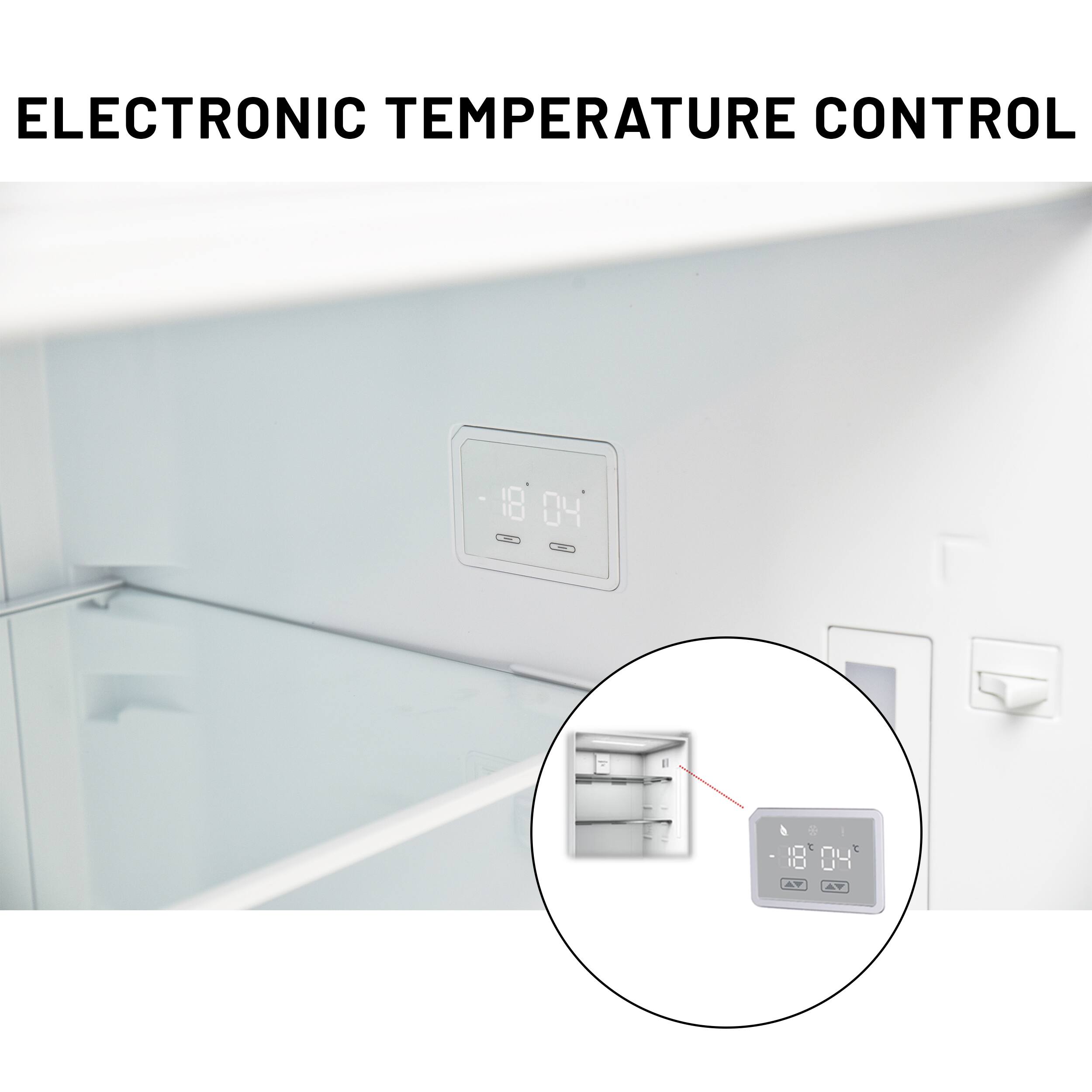 ELECTRONIC TEMPERATURE CONTROL

18°C 04'