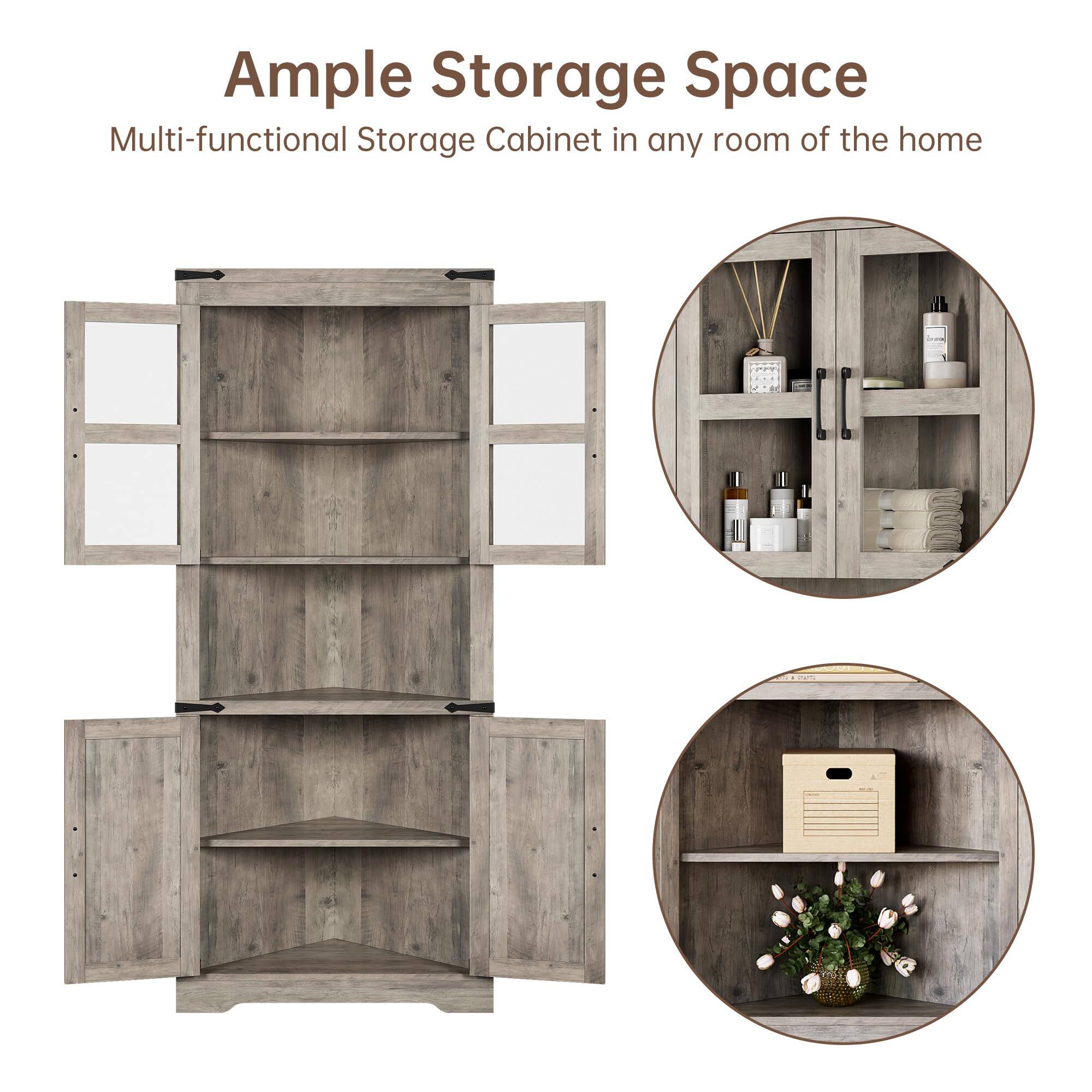 Ample Storage Space  
Multi-functional Storage Cabinet in any room of the home
