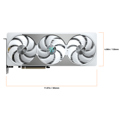 GIGABYTE NVIDIA GeForce RTX 5080 AERO OC SFF 16G GDDR7 PCI Express GIGABYTE NVIDIA GeForce RTX 5080 AERO OC SFF 16G GDDR7 PCI Express
