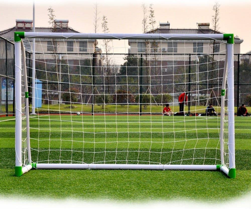 Alt View 1. Winado - Soccer Goal 6x4 Portable Soccer Nets, Easy to Assemble PVC Frame, Design for Backyard Practice and Fun for Teens - White.