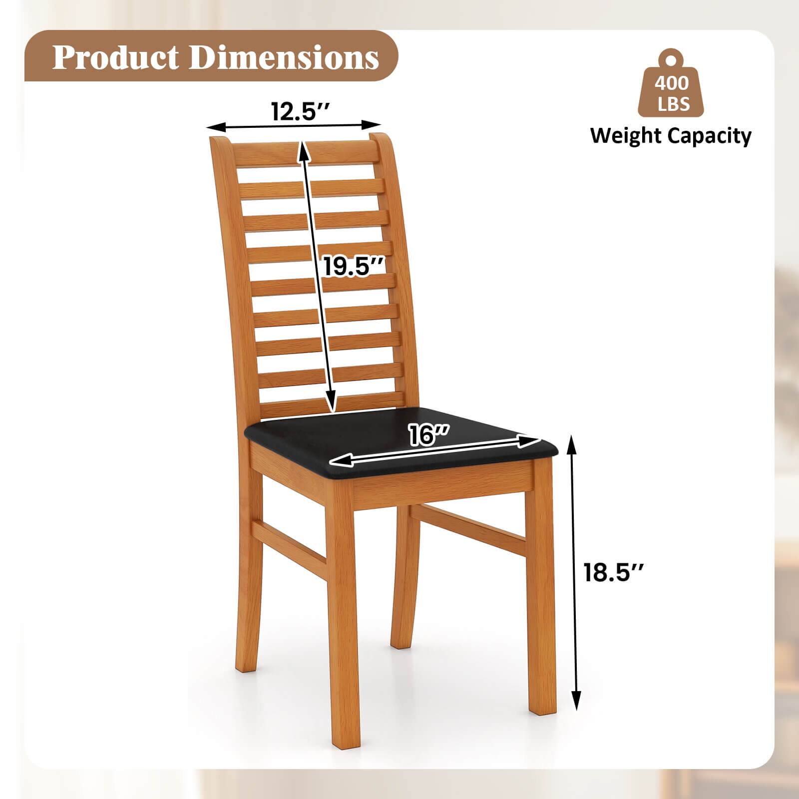 Product Dimensions  
12.5" x 19.5" x 16" x 18.5"  

Weight Capacity  
400 LBS