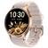 Front. GlowWise - Women's Smartwatch with AMOLED Screen, Bluetooth Calling, SpO2 Monitor, 110+ Sports Modes, 3ATM Waterproof for iPhone - yellow.