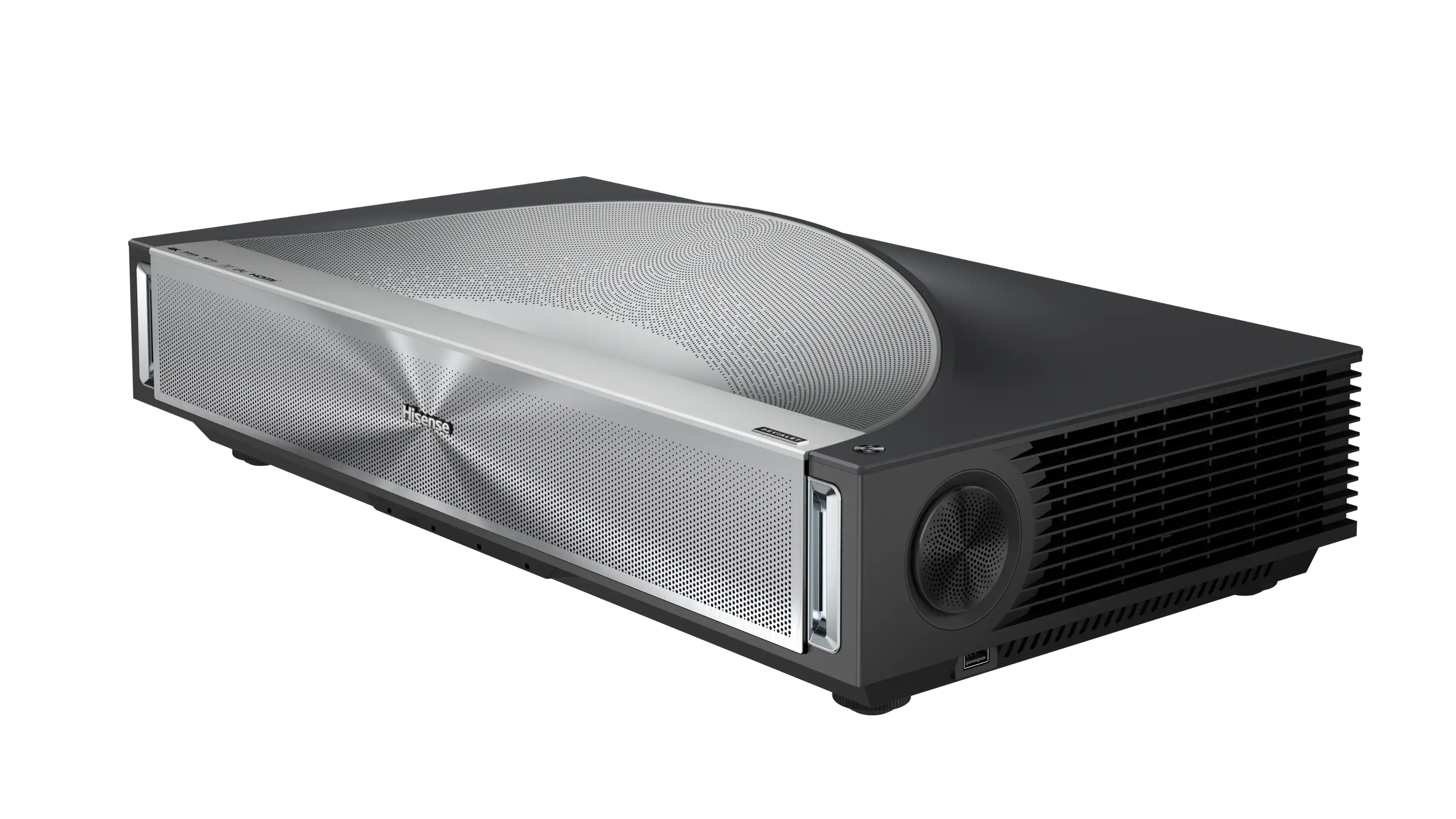 Alt View 21. Hisense - Hisense-PX4 Pro Triple Laser Smart UST Projector,3500 Lumens,IRIS,80"-200",4K,DLP,HDR,IMAX Enhanced,Dolby Vision/Atmos - gray.