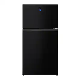 Verona - 30 in. Top Freezer Refrigerator with 18.1 cu. ft. Storage Capacity - Black