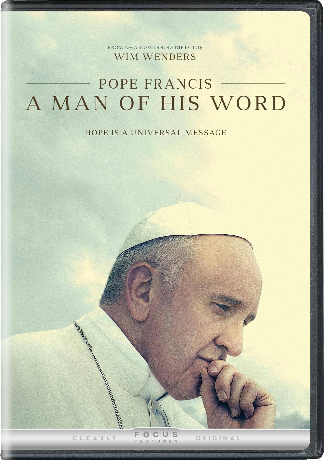 Front. Pope Francis - A Man of His Word [DVD].