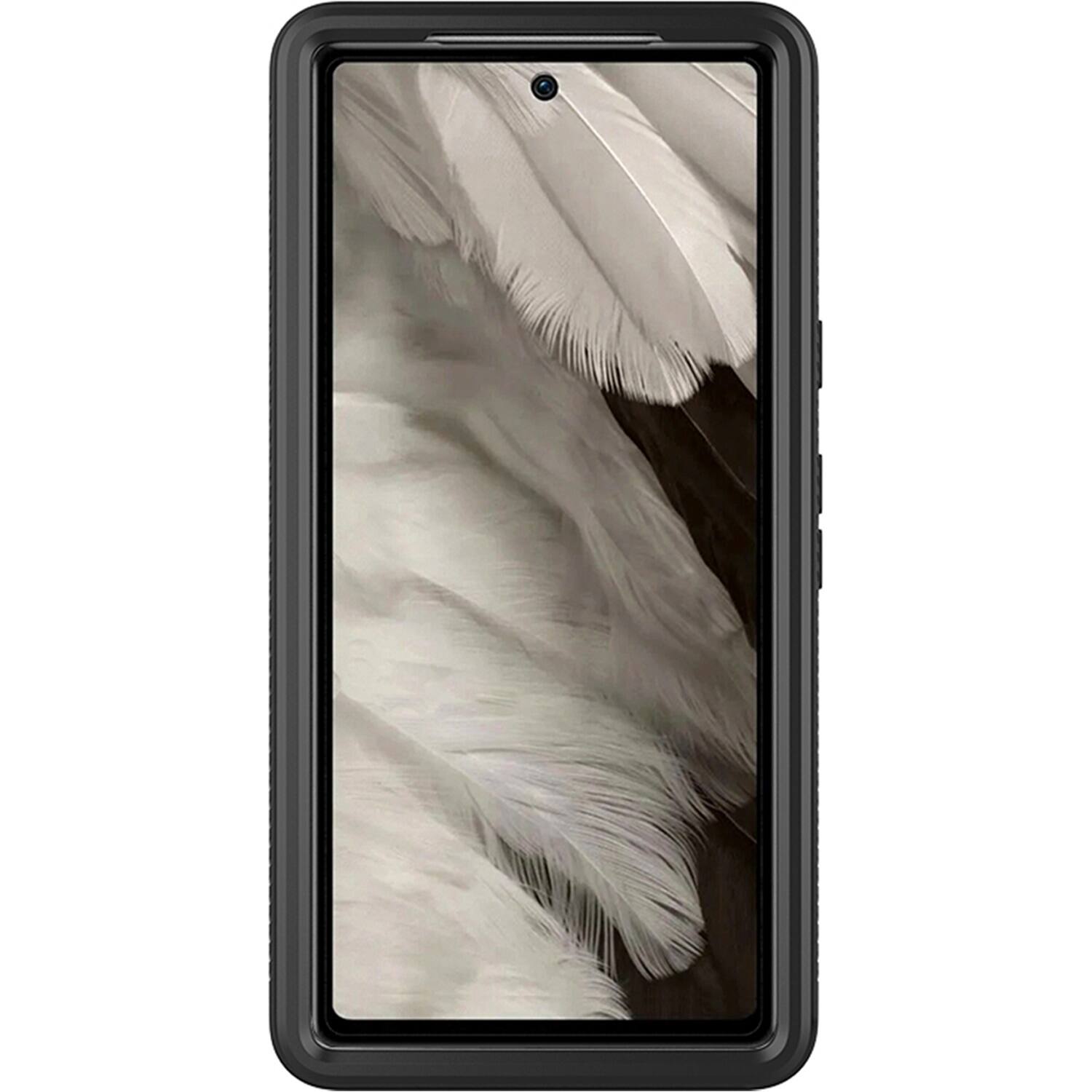 Alt View 11. SaharaCase - GRIP Series Case for Google Pixel 7a - Black/Clear.