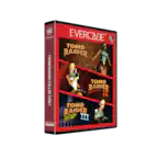 40 EVERCADE EVERCADE G ADA STA TOMB RAIDER TOMB RAIDER TOMB RAIDER CARA CROFT COLLECTION STARRING II - TOMB AMENTLRESOF RAIDER OF LARA Am CHUFT III - 1 LEos CRYSTAL DYNAMICS adi - -