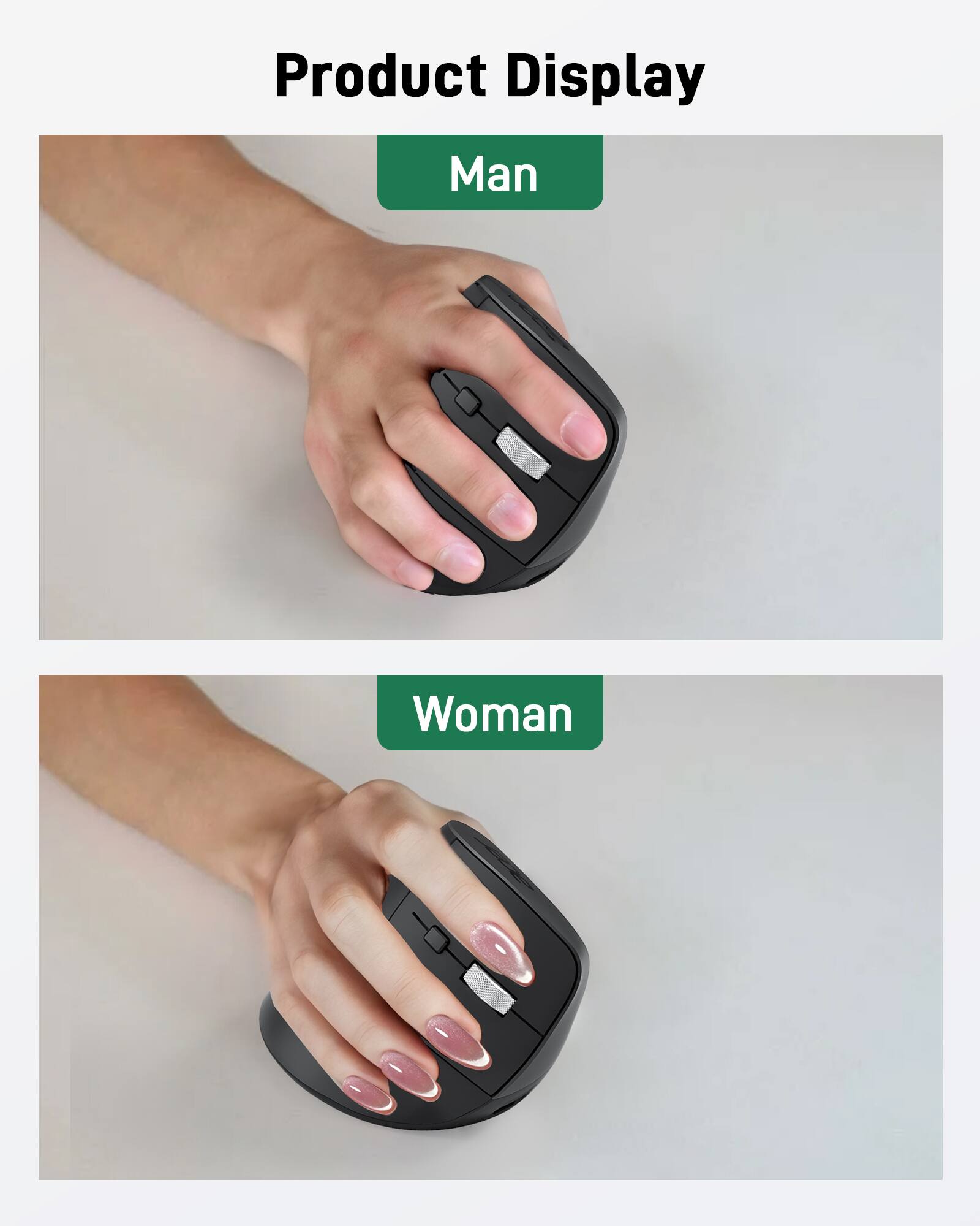 Product Display
Man
Woman