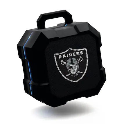 Front. LDM Company - Las Vegas Raiders Bluetooth Tailgate Speaker - Multicolor.