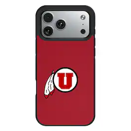 Keyscaper - NCAA - Utah Utes Bump Case with 8.2ft Drop Protection - 16 - Multicolor