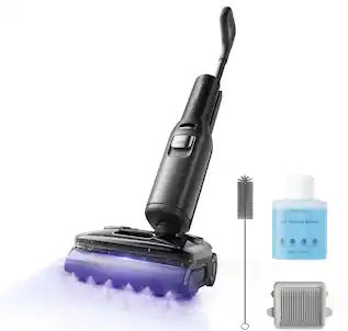 Roborock - F25 Ultra Steam Cordless Wet Dry Vacuum Cleaner, 356°F Steam Mop & 187°F Hot Temperature Vacuum Mop All in One - Black