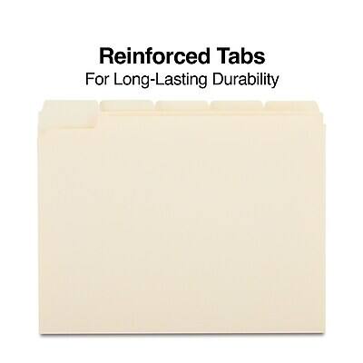 Reinforced Tabs  
For Long-Lasting Durability