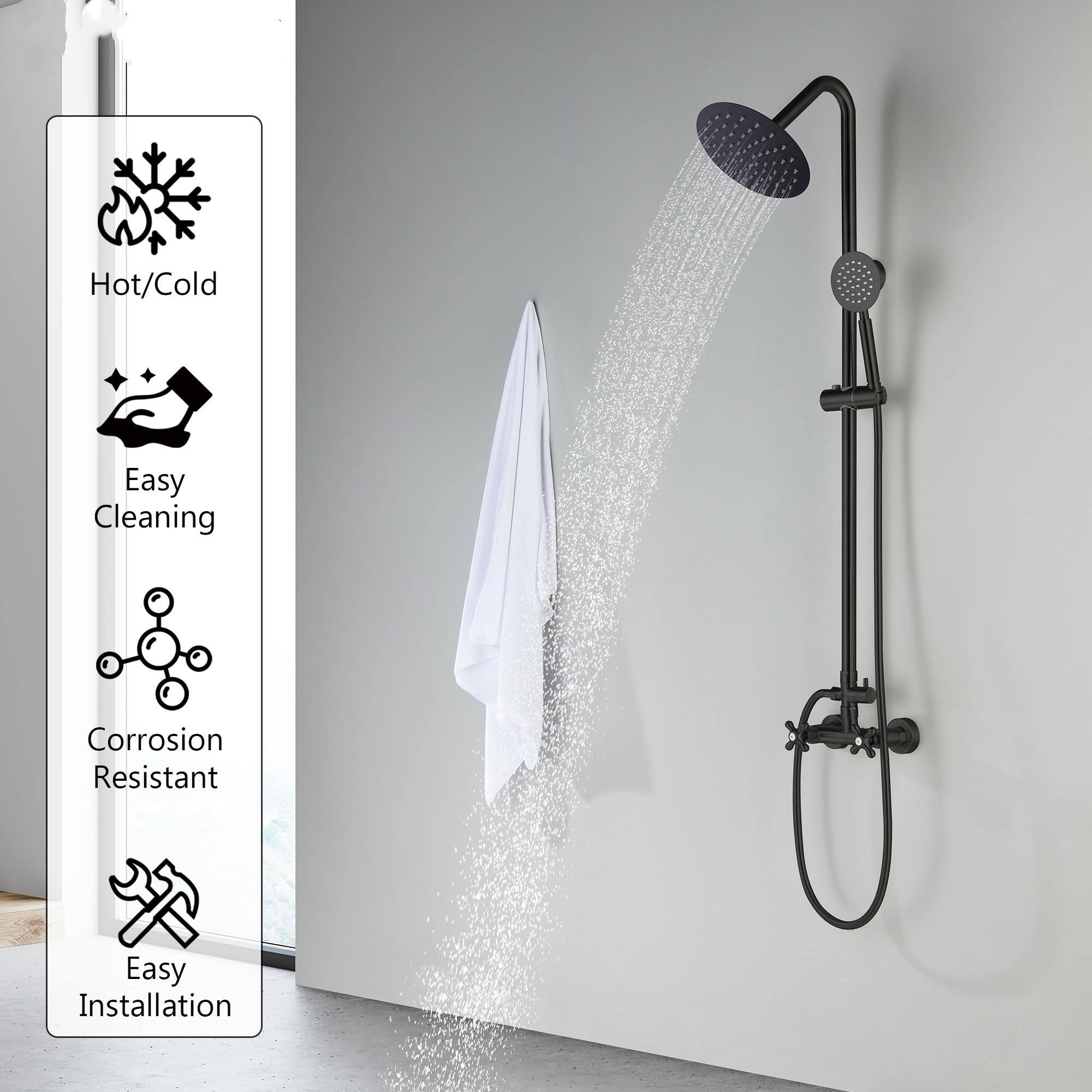 - Hot/Cold
- Easy Cleaning
- Corrosion Resistant
- Easy Installation