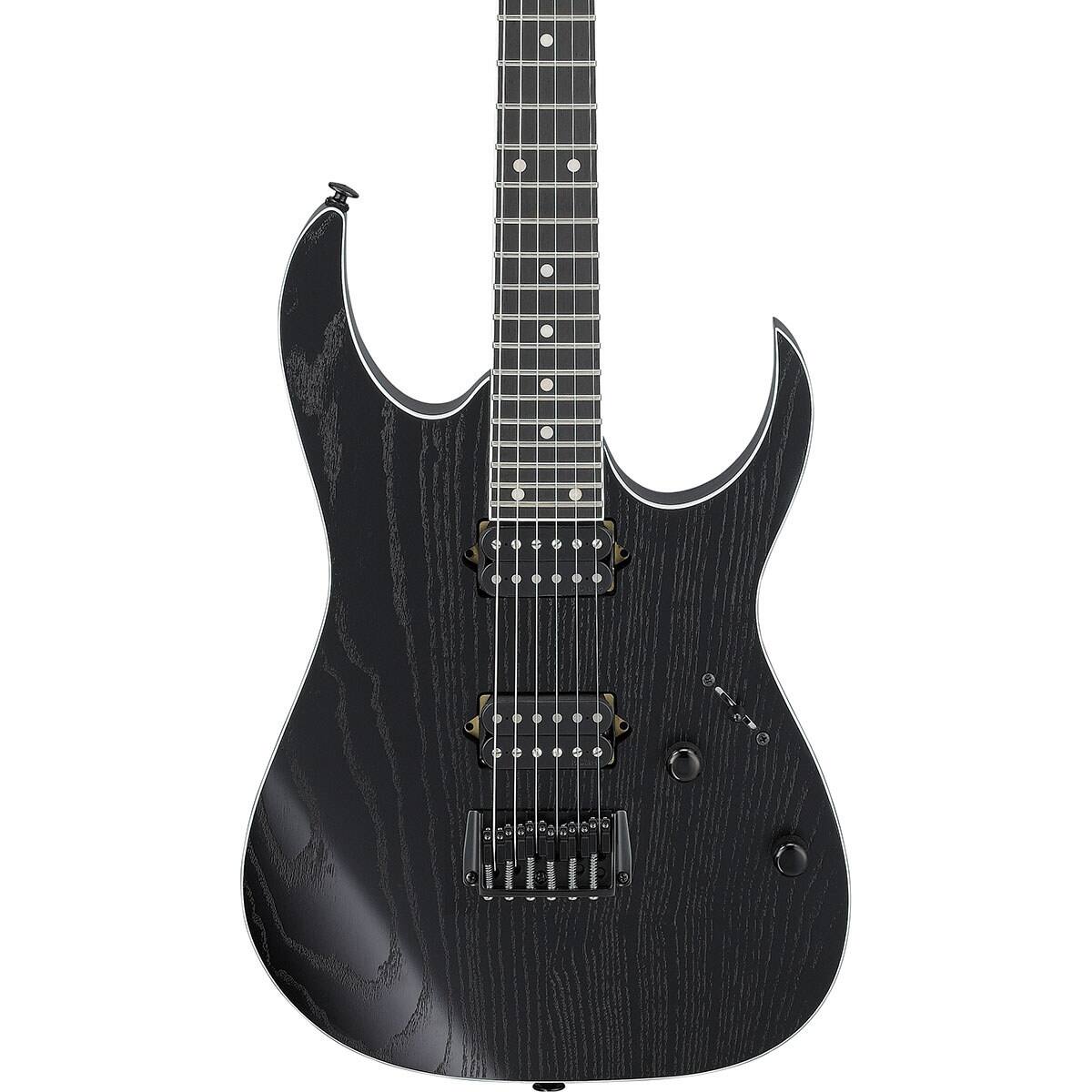 Alt View 3. Ibanez - Ibanez RG Prestige Series RGR662AHBF Electric Guitar, Weathered Black.