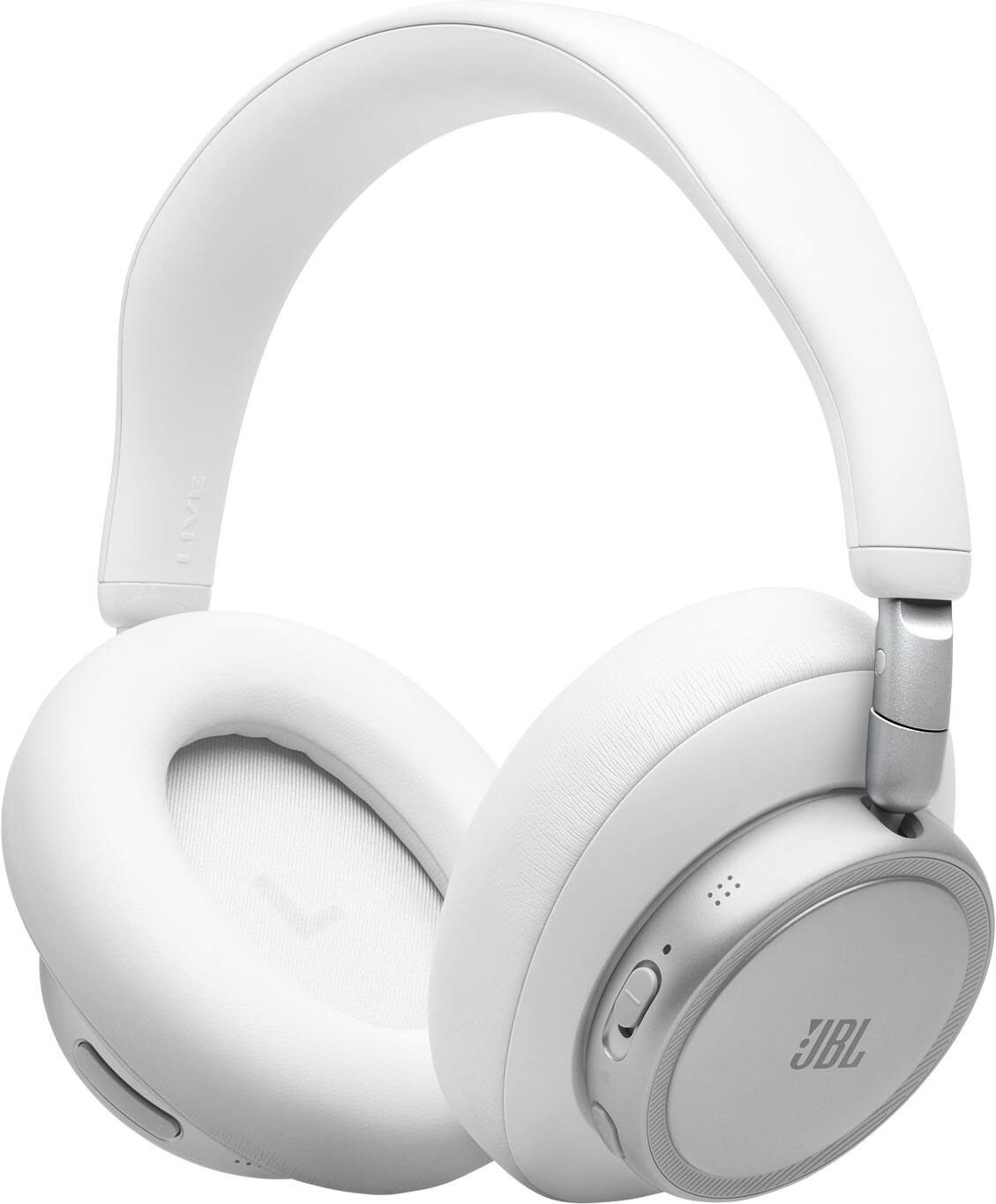 Alt View 13. JBL - Live 780NC - Bluetooth over-ear Noise Cancelling headphones - 2026 - White.