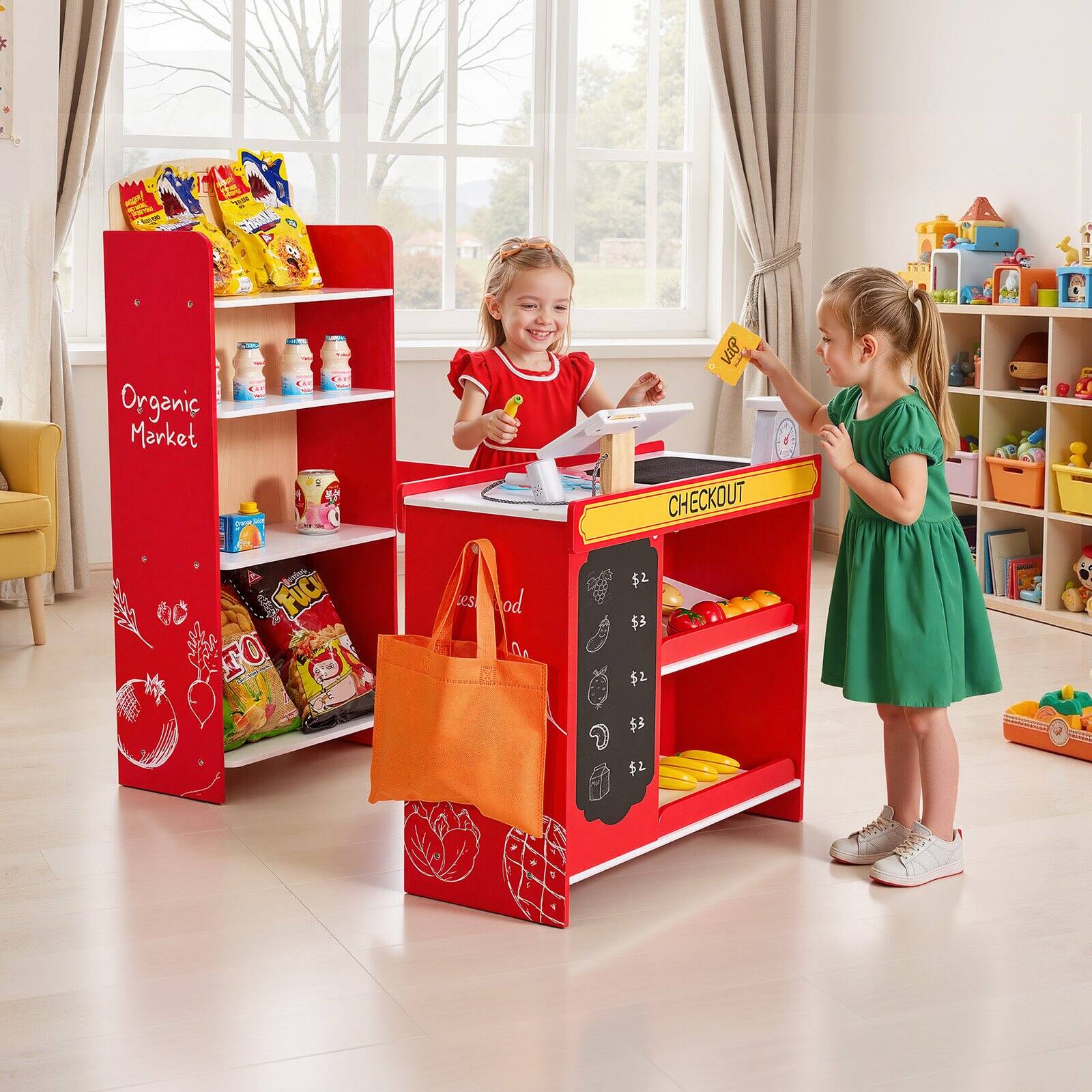 I 2 huco SE Organic Market C. 1 VP ! CHECKOUT FUCK TO O es od 0 H $2 $ $2 $ $2