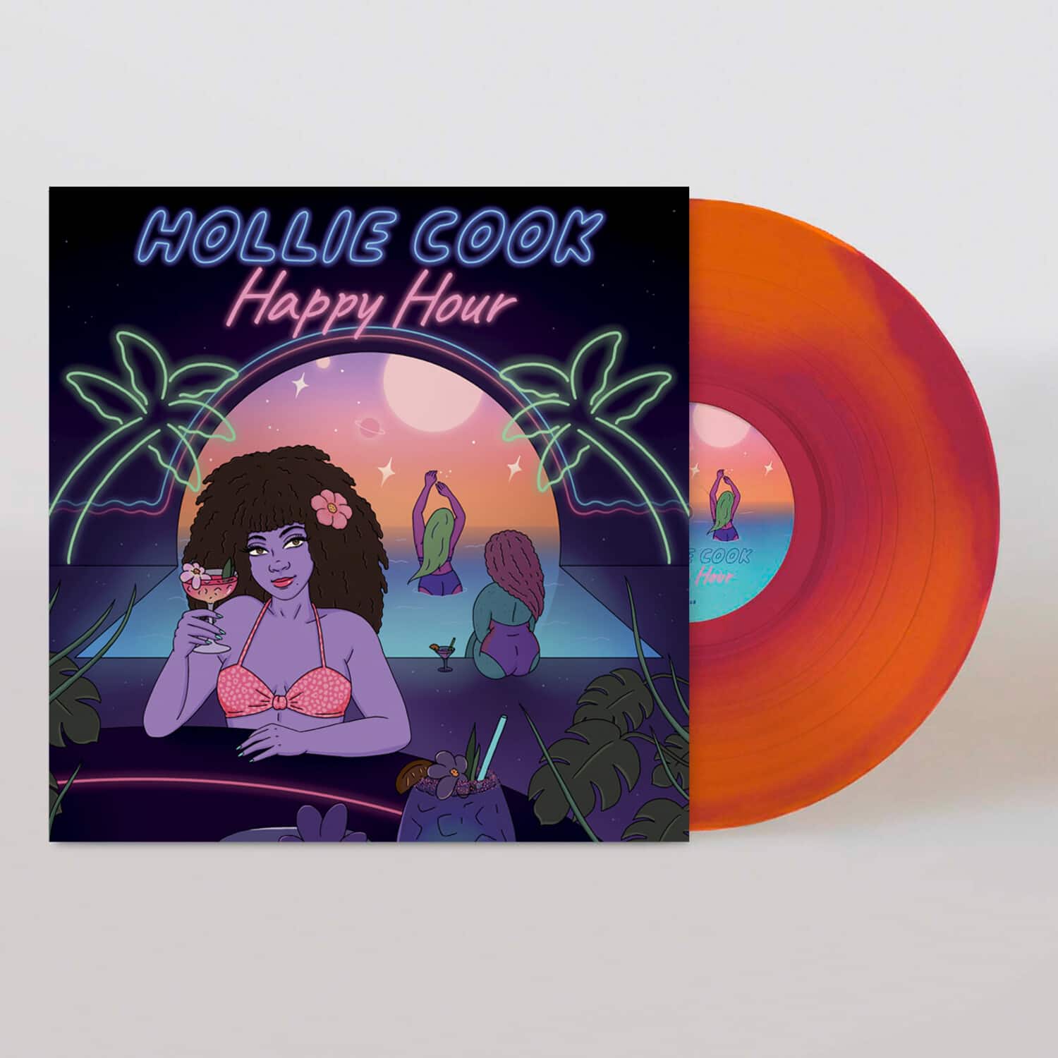Hollie Cook - Happy Hour - Orchid & Tangerine  - VINYL LP