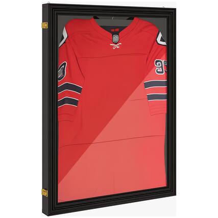Front. Homcom - x 32" Acrylic Shadow Box Frame - Black.