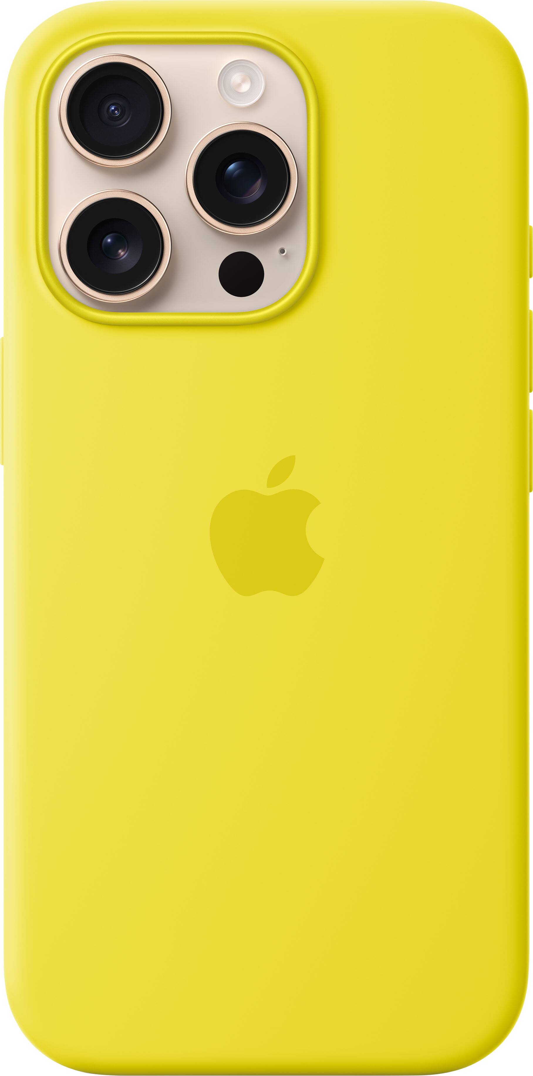 Apple - iPhone 16 Pro Silicone Case with MagSafe - Star Fruit