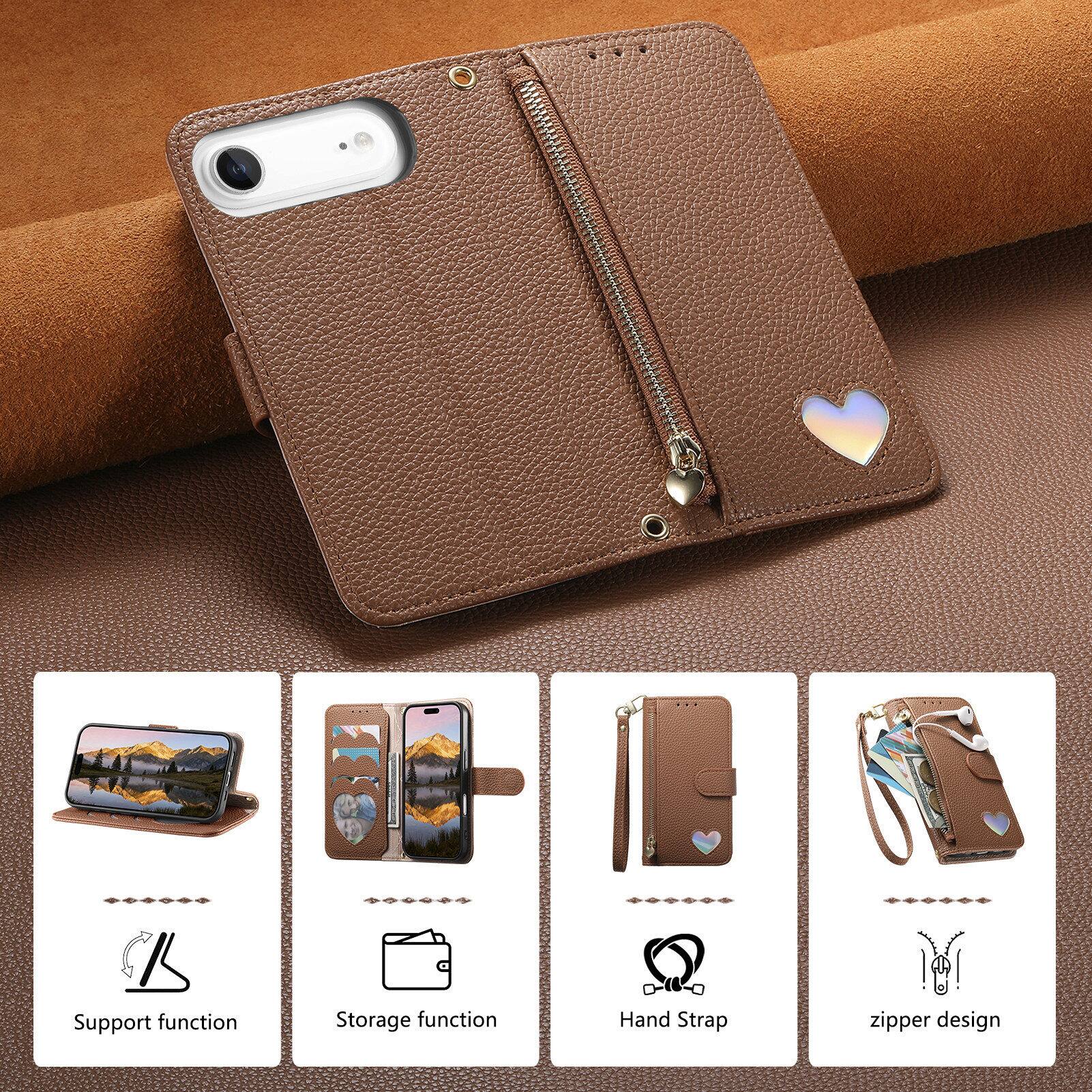 Support function  
Storage function  
Hand Strap  
Zipper design