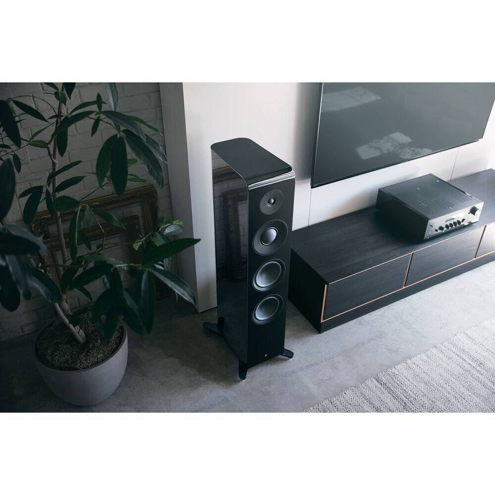 Alt View 6. Yamaha - Yamaha R-N2000A 2.1-Channel Network Stereo Receiver (Black), HDMI Cable, dual RCA male to male, Cat5e Ethernet Patch Cab.