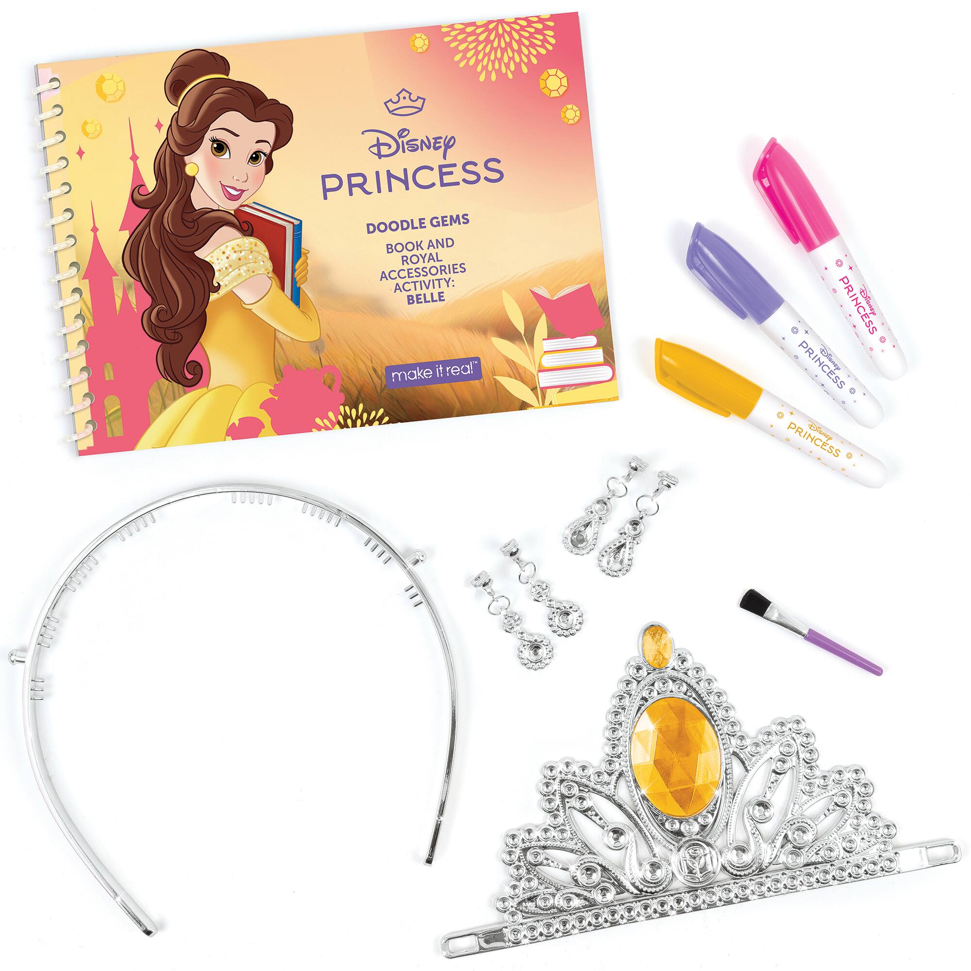 Disney PRINCESS DOODLE GEMS BOOK AND ROYAL ACCESSORIES ACTIVITY: BELLE make it real

PRINCESS Change PRINCESS - PRINCESS ESHNEY