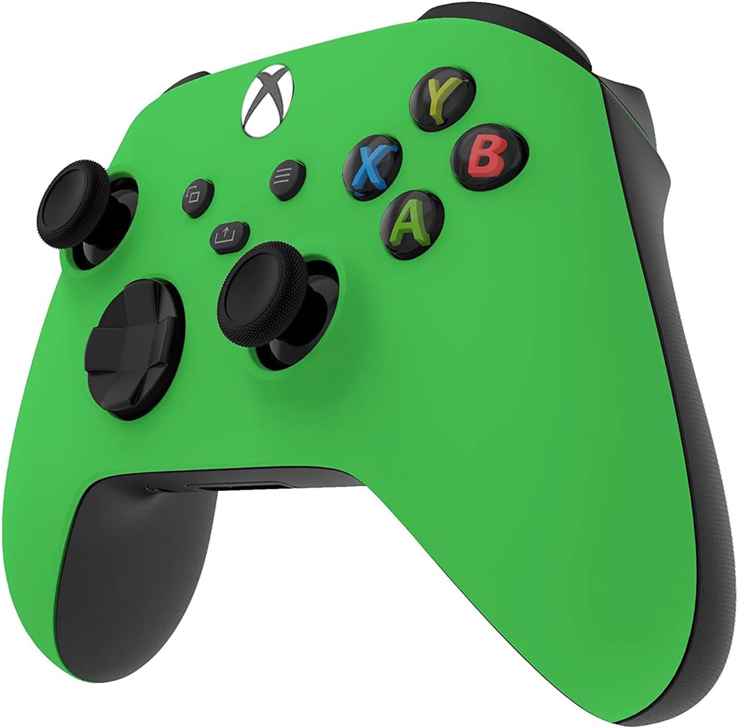 Angle. Custom Controllerzz - Custom Wireless Controller for Xbox Series X|S, Xbox One, & PC - Green.