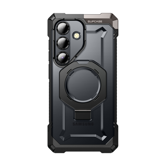 SUPCASE - UB Grip Rugged MagSafe Case for Samsung Galaxy S25 – Heavy-Duty Protection with Magnetic Charging Support - Black
