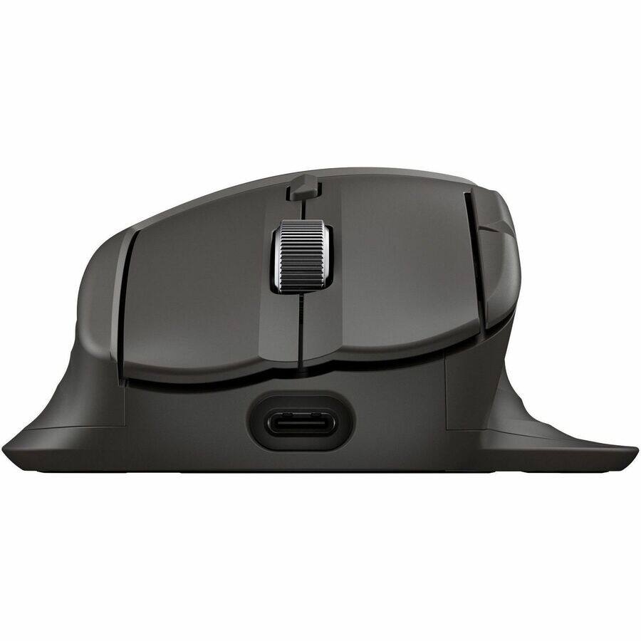 Alt View 2. HP - HP Ultra-Fast-Scroll Wireless Mouse 785M (B8YX4AA) - Multi Surface - Wireless - 32.81 ft - Bluetooth/Radio Frequency - Black.