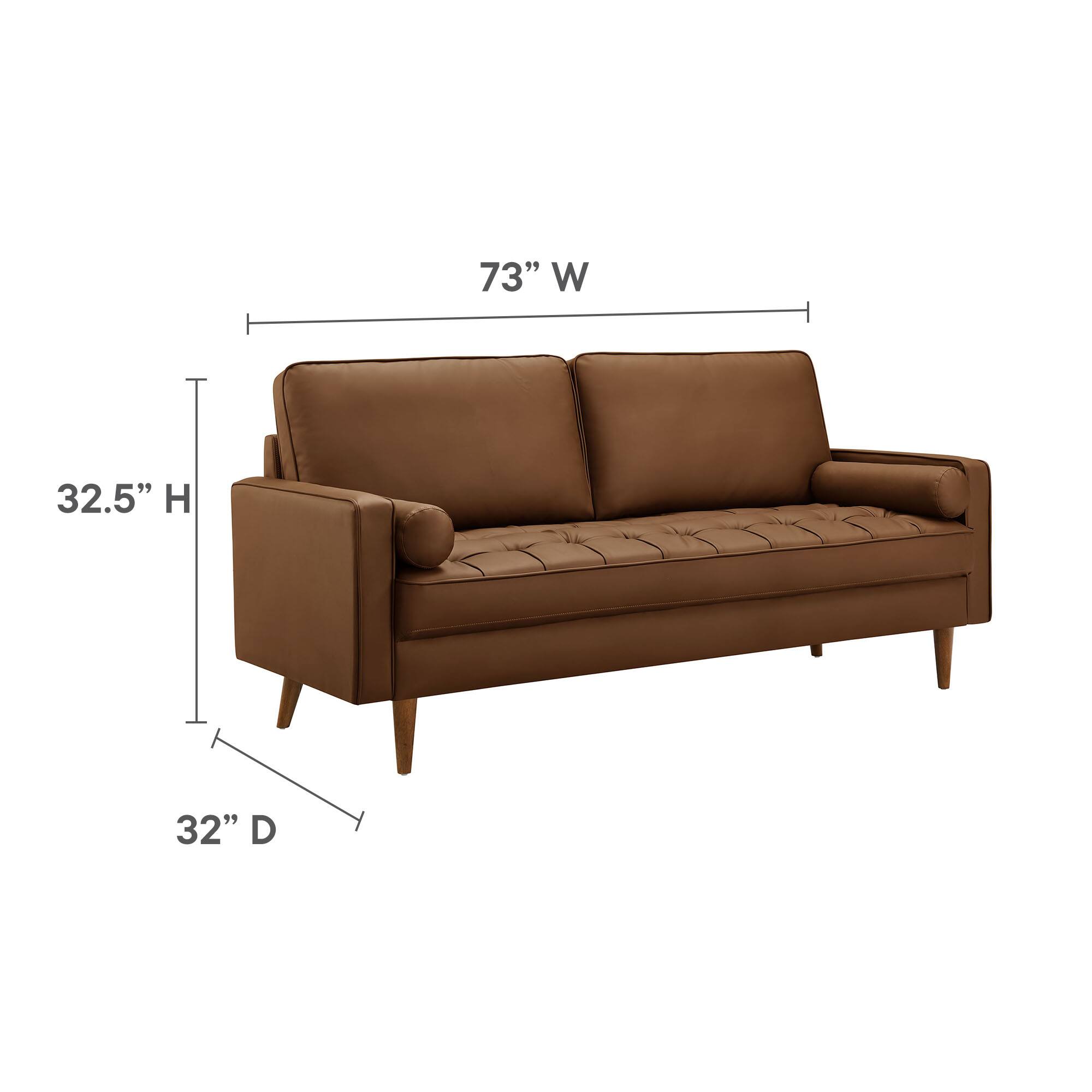 73" W x 32.5" H x 32" D