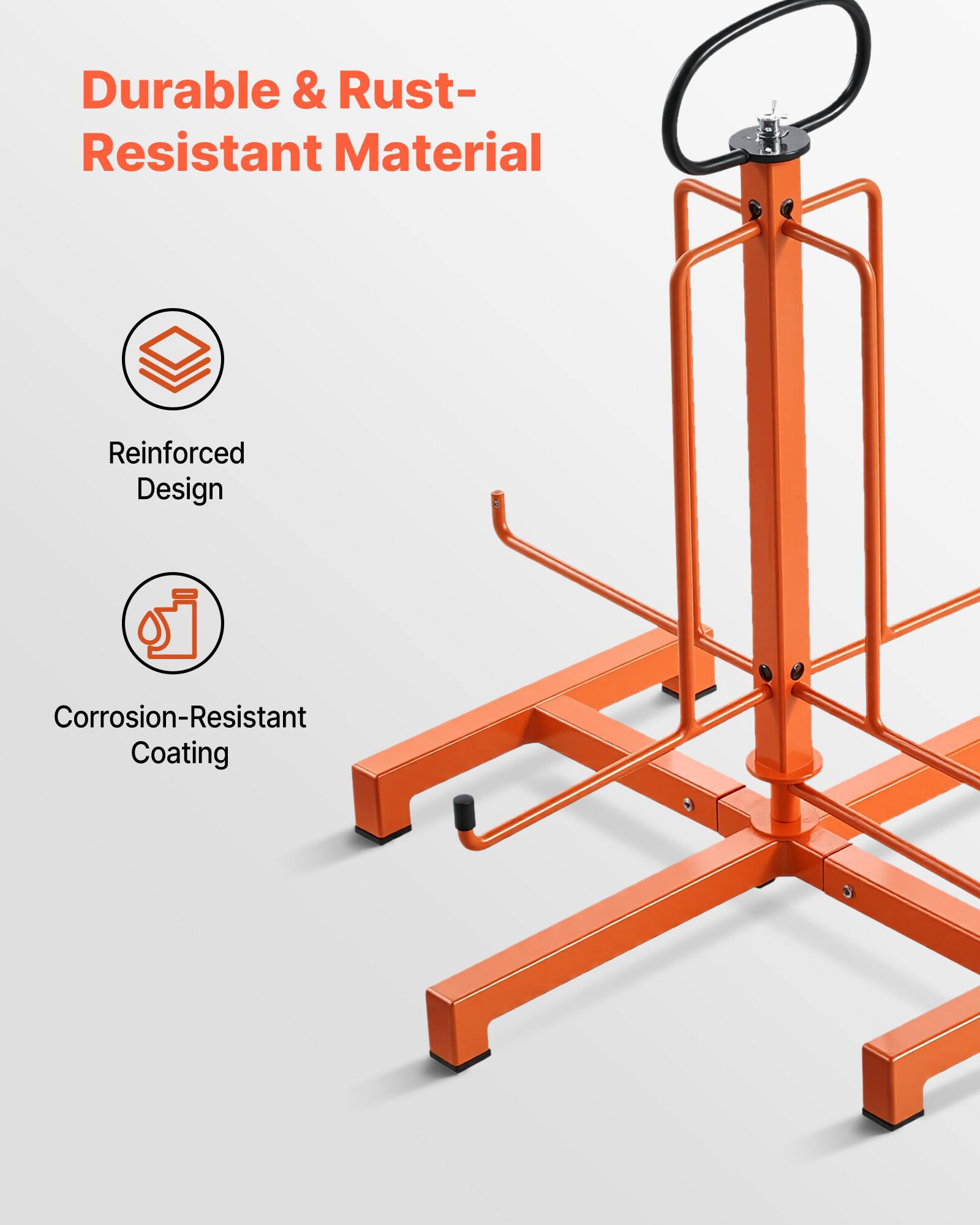 Durable & Rust-Resistant Material, Reinforced Design, Corrosion-Resistant Coating
