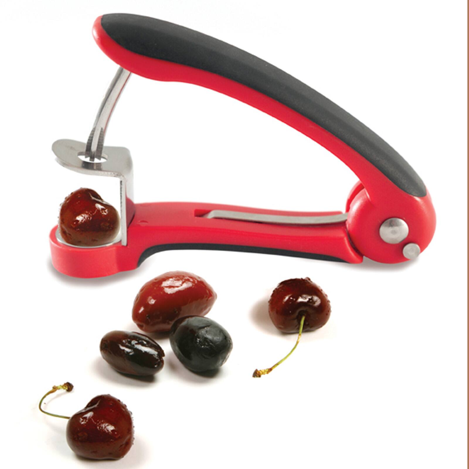 Alt View 1. Norpro - Cherry and Olive Pitter - White.