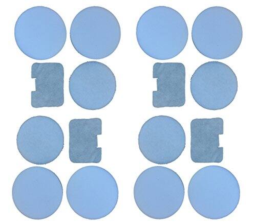 Left. EnviroCare - 4 Pack Replacement Vacuum Filters for Part #F249.