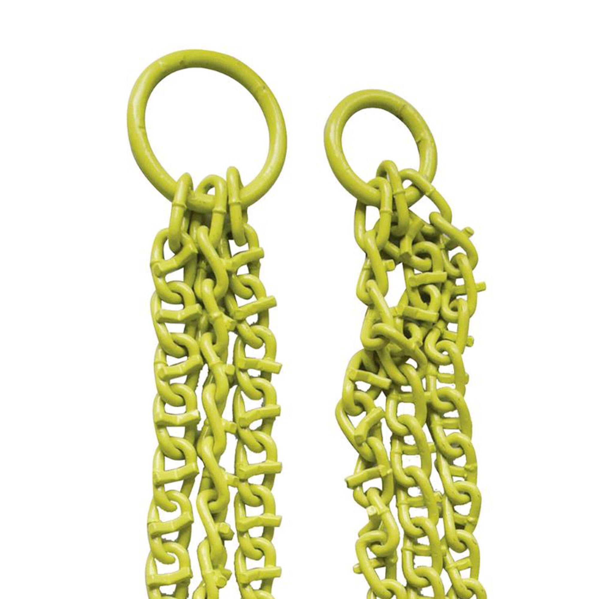 Alt View 2. Brush Grubber - Brush Grubber Extreme 6' Triple Chain ATV, UTV, & Tractor Shrub & Clump Grubber - Green.