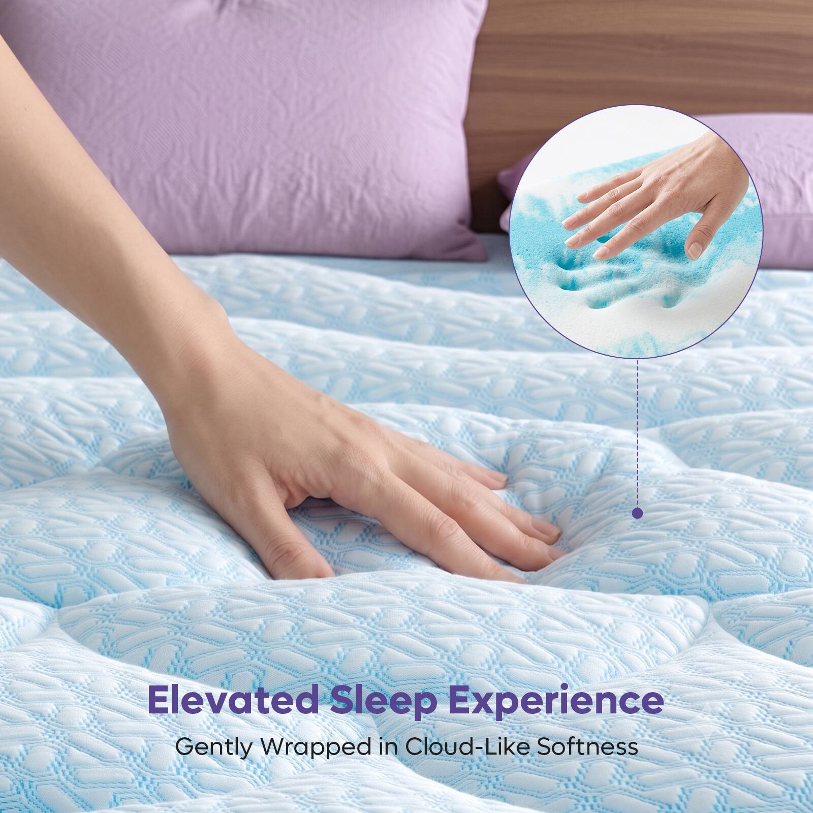 Elevated Sleep Experience  
Gently Wrapped in Cloud-Like Softness