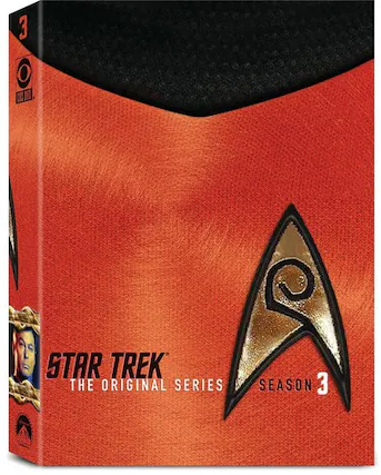 Front. Star Trek: The Original Series: Season 3 - DVD.