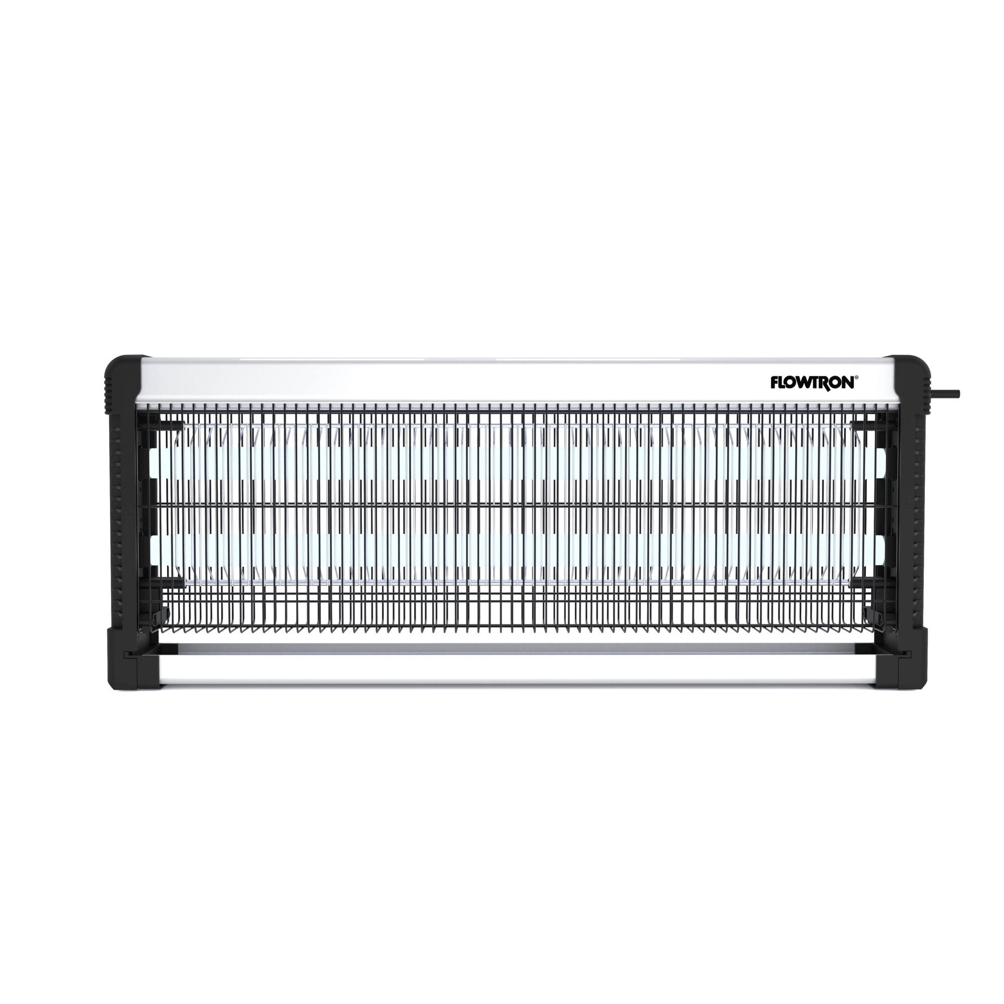 Alt View 3. Flowtron - Indoor Bug Zapper 3000V with LED Lamp, Trap, Power, Indoor/Outdoor Use - Black.