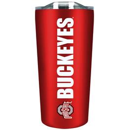 The Fanatic Group - Ohio State Buckeyes 18oz. Stainless Soft Touch Tumbler - Multicolor