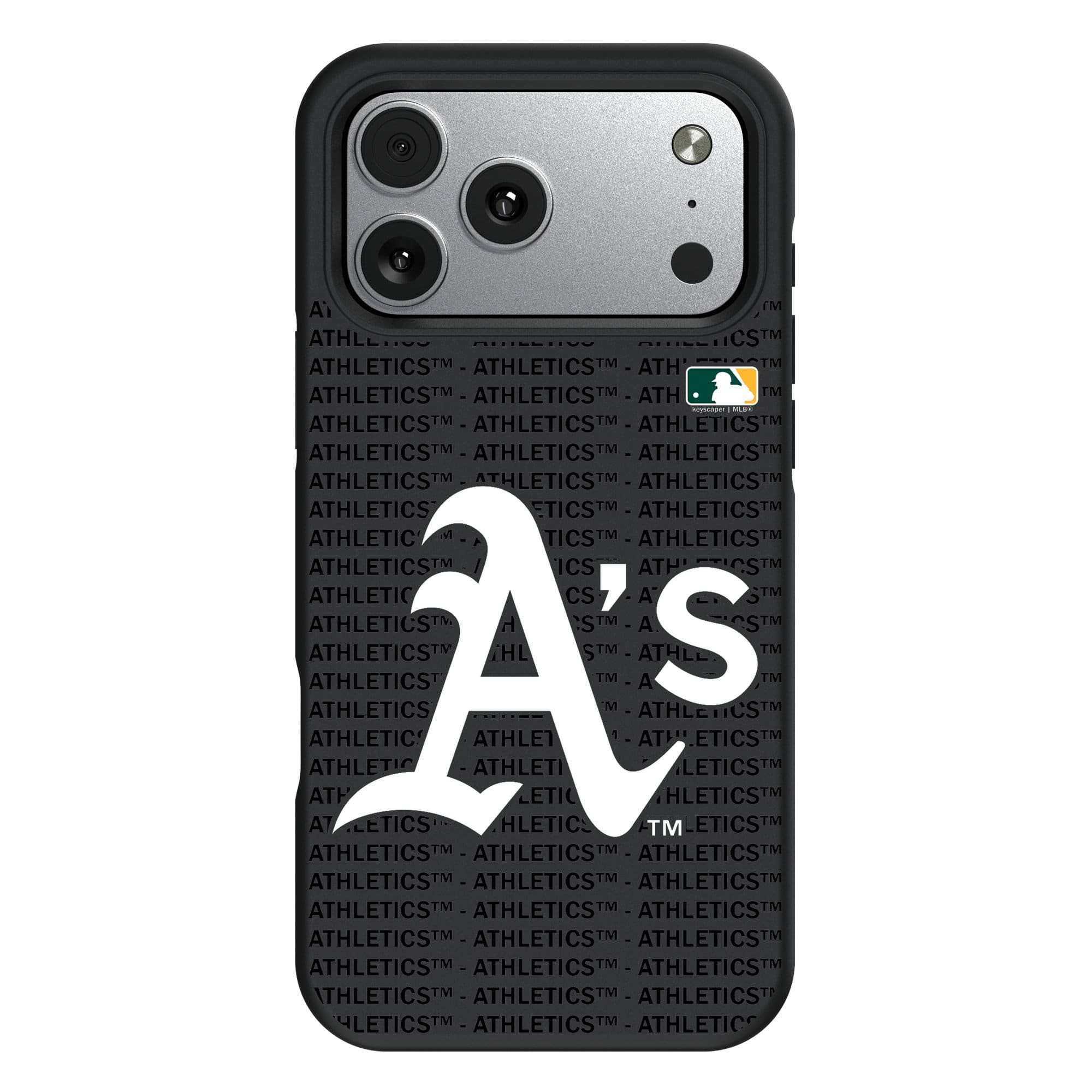 Keyscaper - MLB - Athletics Personalized Bump Case with 8.2ft Drop Protection - 17 - Multicolor price history on PriceWatchPro