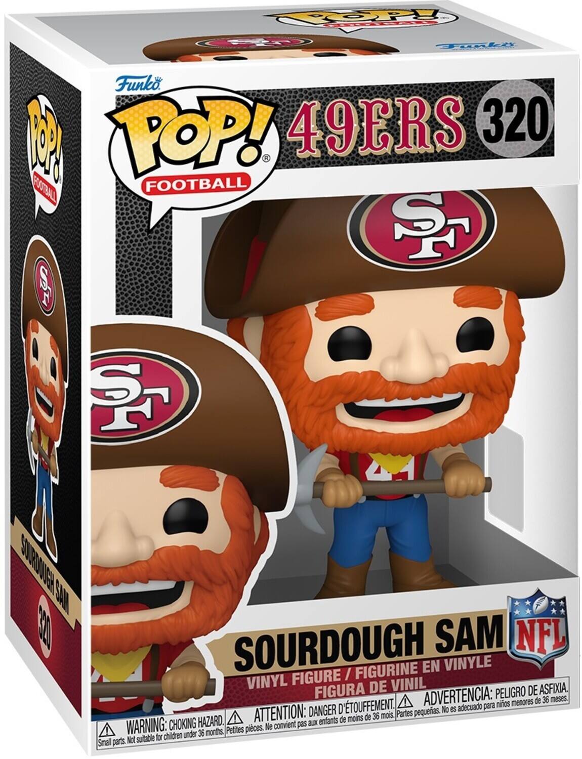 Funko POP! NFL Mascots: 49ers Sourdough Sam Collectibles