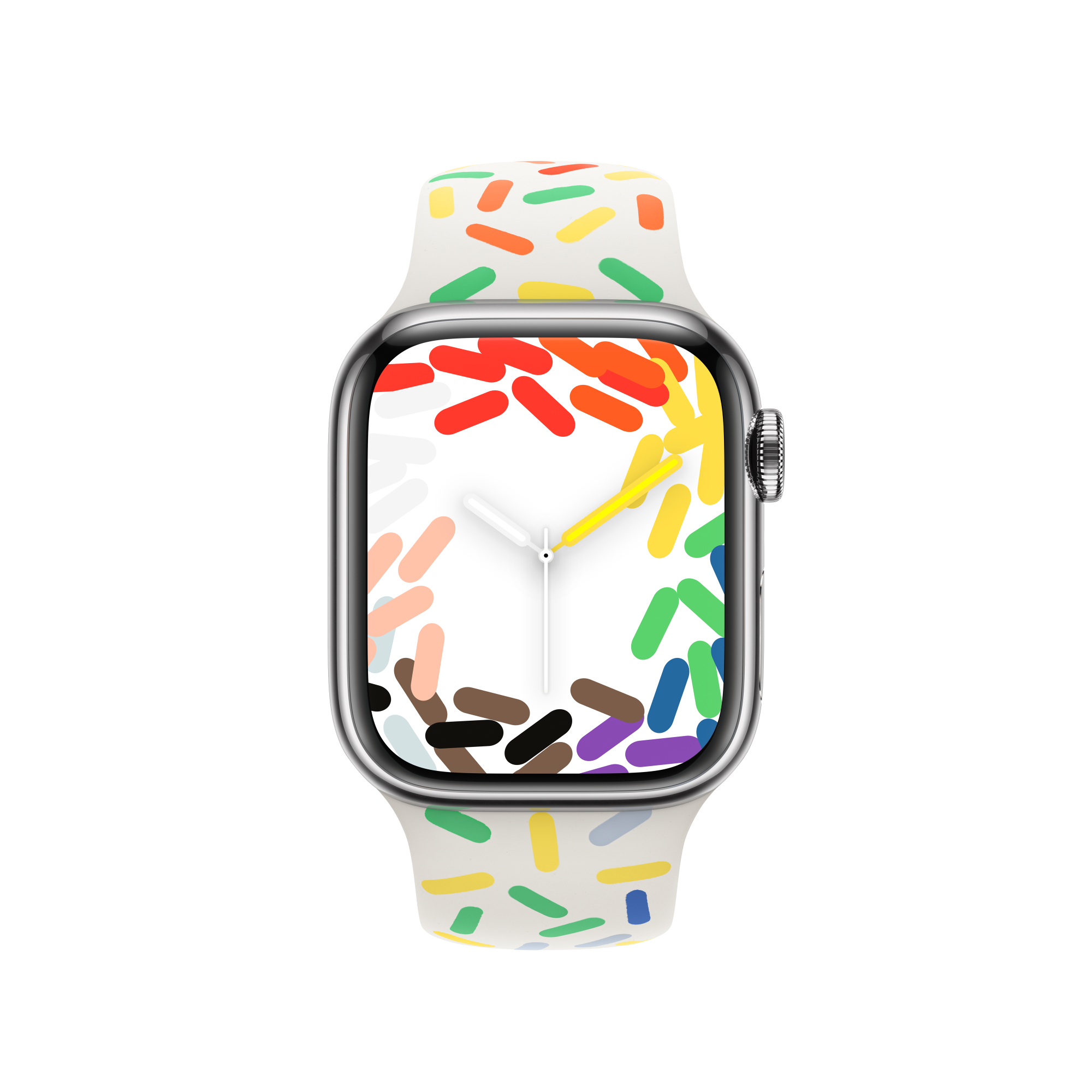 Alt View 12. Apple - 41mm Pride Edition Sport Band - M/L - Pride Edition.